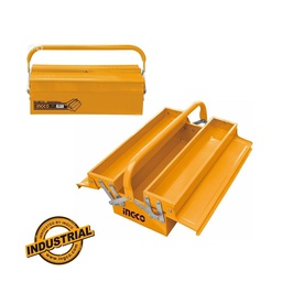 [HTB04] INGCO صندوق أدوات 370×120×163 مم طابقين