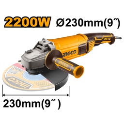 [AG220018] INGCO جلاخة 230 مم 2200 واط
