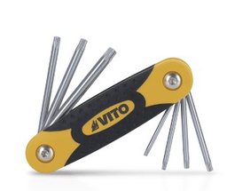 [VIJCTSCP7] VITO طقم 7 مفاتيح TORX بثقب