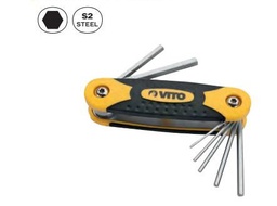 [VIJCHCP7] VITO set of 7 folding hex keys