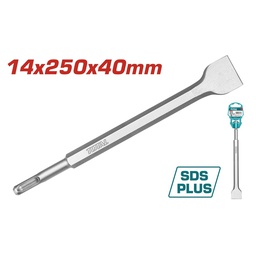 [TAC15121412] TOTAL SDS PLUS flat chisel 14*250*40MM
