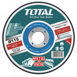 [TAC2211151] TOTAL DISQUE ABRASIF A TRONCONNER LE METAL 115MM  