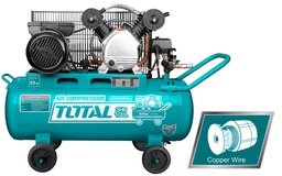 [TC2301006] TOTAL COMPRESSEUR D'AIR 100L 2200W (3HP) 