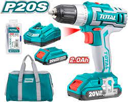 [TDLI2002] TOTAL VISSEUSE 20V 2.0AH 2BATTERIES  
