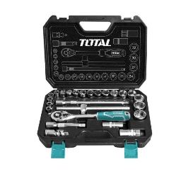 [THT421441] TOTAL JEU DE  DOUILLES 44PCS 1/4''ET 1/2'' [THT421441]