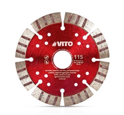 VITO DISQUE DIAMANT PRO GENERAL POUR CHANTIER 125MM [VIDGOP125]