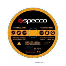 [SP-1212] SPECCO DISQUE DE COUPE METAL 115 6.0 22.2MM [SP-1212]