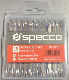 [SP-1251] SPECCO JEU DE 10 EMBOUTS D’ALIMENTATION 