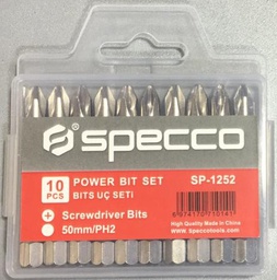 [SP-1252] SPECCO set of 10 power bits