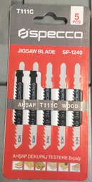 SPECCO JEU DE LAMES DE SCIE SAUTEUSE 5 PIÈ [SP-1240]