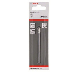[2608587161] BOSCH FORET A CARRELAGE CYL-9 CERAMIC 6X80MM 6MM  