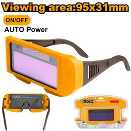 [AHM111] INGCO LUNETTES DE SOUDAGE AUTO-OBSCURCISSANTES  