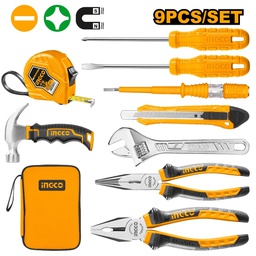 [HKTH10809] INGCO SET DE 9 OUTILS À MAIN  [HKTH10809]