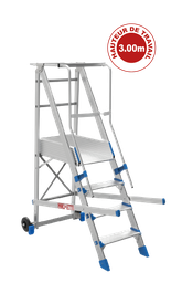 ECHELLE PLATEFORME FORTEZZA 4 NORMÉ EN1004