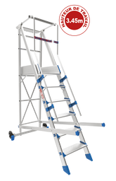 [FORTEZZA6] ECHELLE PLATEFORME FORTEZZA 6 NORMÉ EN1004