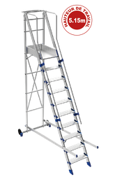 [FORTEZZA13] ECHELLE PLATEFORME FORTEZZA 10 normé EN1004 (copie)