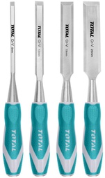 [THT41K0401] TOTAL set of 4 wood chisels