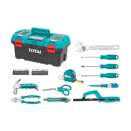 [THKTHP20326] TOTAL ENSEMBLE D'OUTILS A MAIN 32 PIECES 
