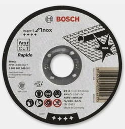 [2608600545] DISQUE INOX 115MM BOSCH