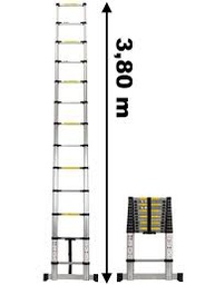 ECHELLE TELESCOPIQUE 3,80M SIMPLE NEXTEP