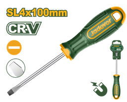 [JDSD1244] JADEVER slotted screwdriver SL 4*100MM