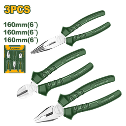 JADEVER JEU DE PINCES 3 PIÈCES [JDPS0623]