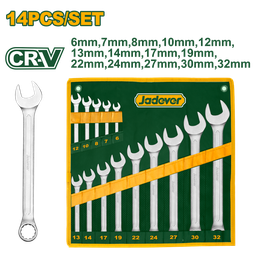 JADEVER JEU DE 14 CLÉS MIXTES 6MM-32MM [JDSP1M14]