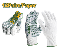 GANTS TRICOTÉS ET POINTS PVC