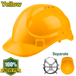 JADEVER CASQUE DE SÉCURITÉ JAUNE  [JDSH1302]