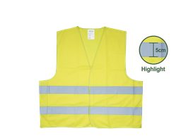 JADEVER GILET RÉFLÉCHISSANT XL JAUNE   [JDRV2802]
