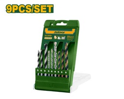 [JDTD6B01] JADEVER set of 9 drill bits