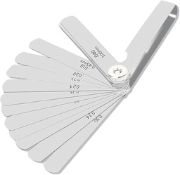 TOLSEN JAUGE D EPAISSEUR 20 LAMES DE 0,05MM A 1MM REF 35044  [35044]