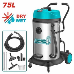 [TVC24751] TOTAL ASPIRATEUR 2X1200W 75L