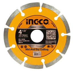 [DMD011152] INGCO DISQUE DIAMANT 115MM A EAU ET A SEC  
