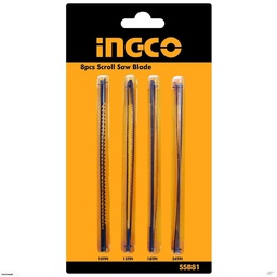 [SS852-SP-30-8B] INGCO طقم 8 شفرات لمنشار النحت 85 واط SS852