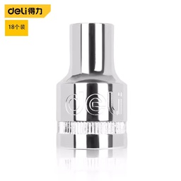 DELI Douilles 1/2" Taille : 16mm [DQ4016]