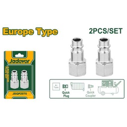JADEVER 2 PCS KIT DE PRISE FEMELLE RAPIDE  [JDQP2970]