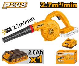 INGCO SOUFFLEUR 20V+1BAT+CHARGEUR [CABLI200281]
