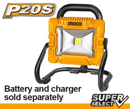 INGCO PROJECTEUR 20V BATTERIE/CHARGEUR NON INCLUS [CWLI2025]