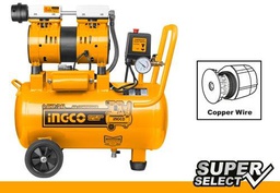 [ACS175241] INGCO AIR SILENT COMPRESSOR 24L 600W 0,8HP -