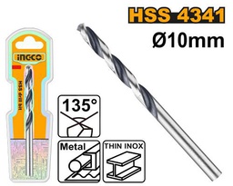 [DBT1201004] INGCO DRILL BIT 10.0MM HSS 4341