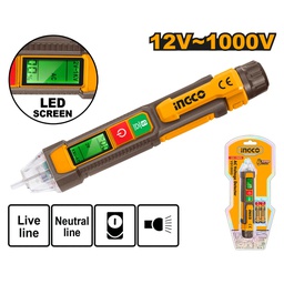 [VD210003] INGCO DETECTEUR DE TENSION AC DIGITAL 12V-1000V  
