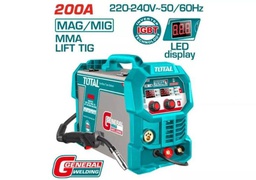 [TMGT20058] TOTAL MACHINE A SOUDER A ONDULEURMIG/MAG/MMA/TIG LIFT 200A  