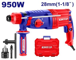EMTOP MARTEAU PERFORATEUR 28MM - 950W [ERHRL951]