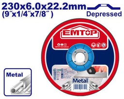 EMTOP DISQUE À MEULER 230x6,0MM [EACD602301]