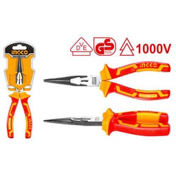 [HILNP28208] INGCO كماشة بفم طويل معزول 8''/200MM INGCO