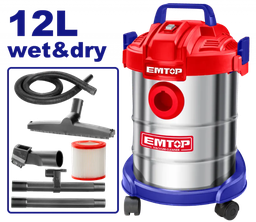 [EVCR0801] EMTOP ASPIRATEUR 12L 800W 