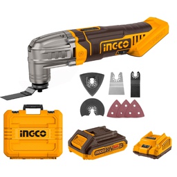 [CMLI20228] INGCO Outil Multifonction sans fil 20V avec 1Batt et 1 Chargeur [CMLI20228]