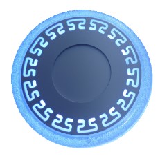 [2001181800005] GENERIC MAXIMA spot frame 3W blue