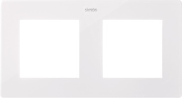 [2400620-030] GENERIC غطاء مفتاح مزدوج أبيض SIMON 24